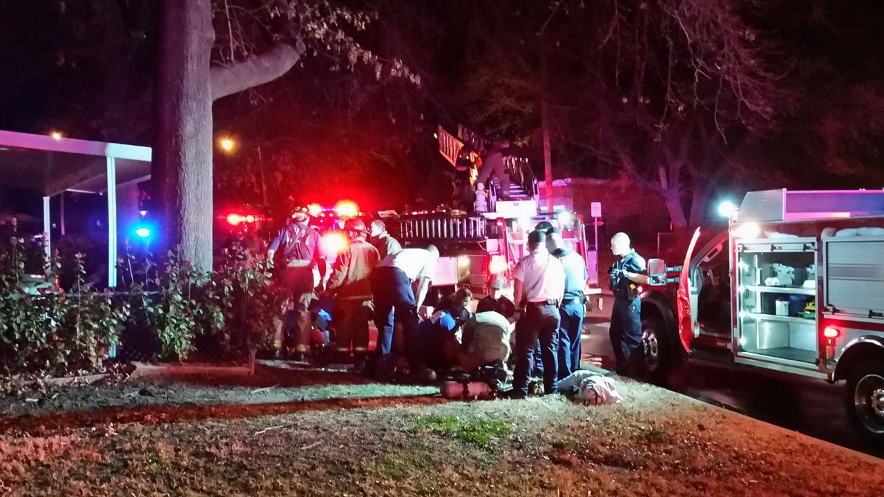 East Tulsa Home Burns; Man Taken To Hospital