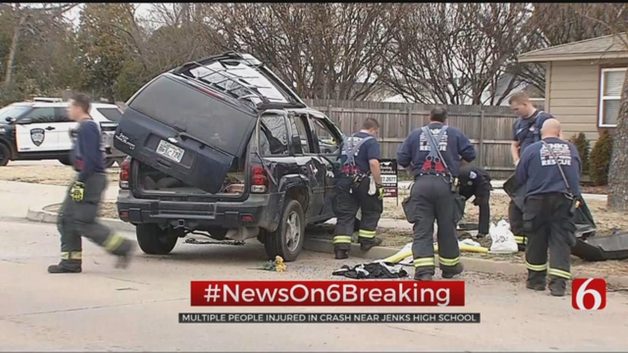 Crews Respond To Serious Crash In Jenks News 9